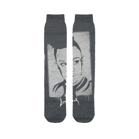 Vanity (USA) "Graffiti Portrait" Tube Socks