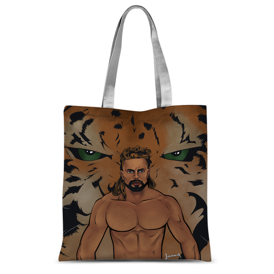 Brian Pillman Jr. (USA) "Tiger Power" Tote Bag