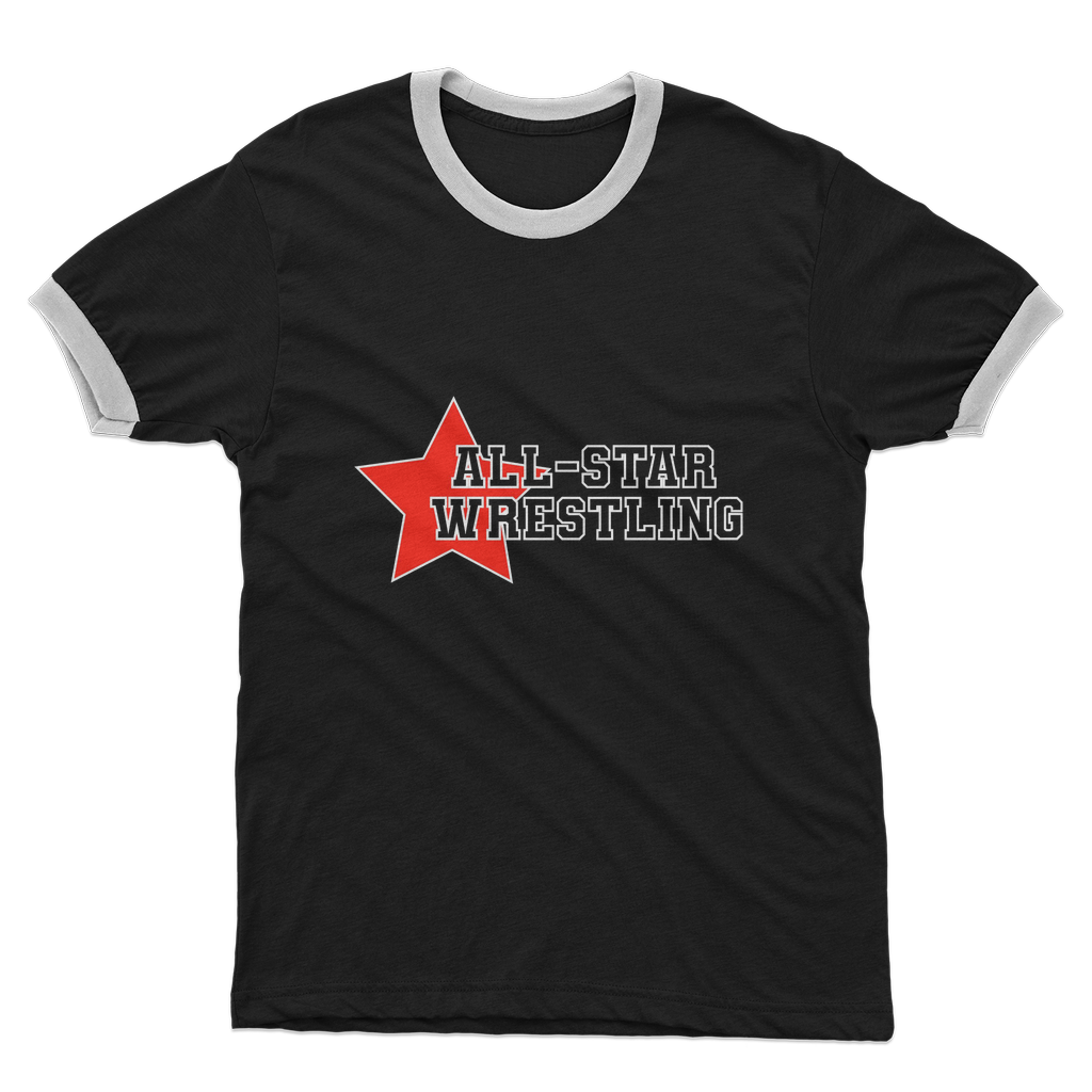All Star (USA) "All Star Wrestling" Ringer Tee