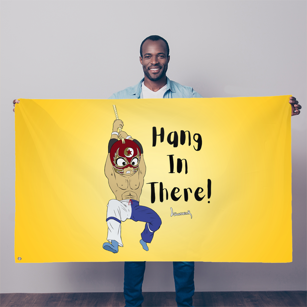 Shynron (USA) "Hang in There" Flag