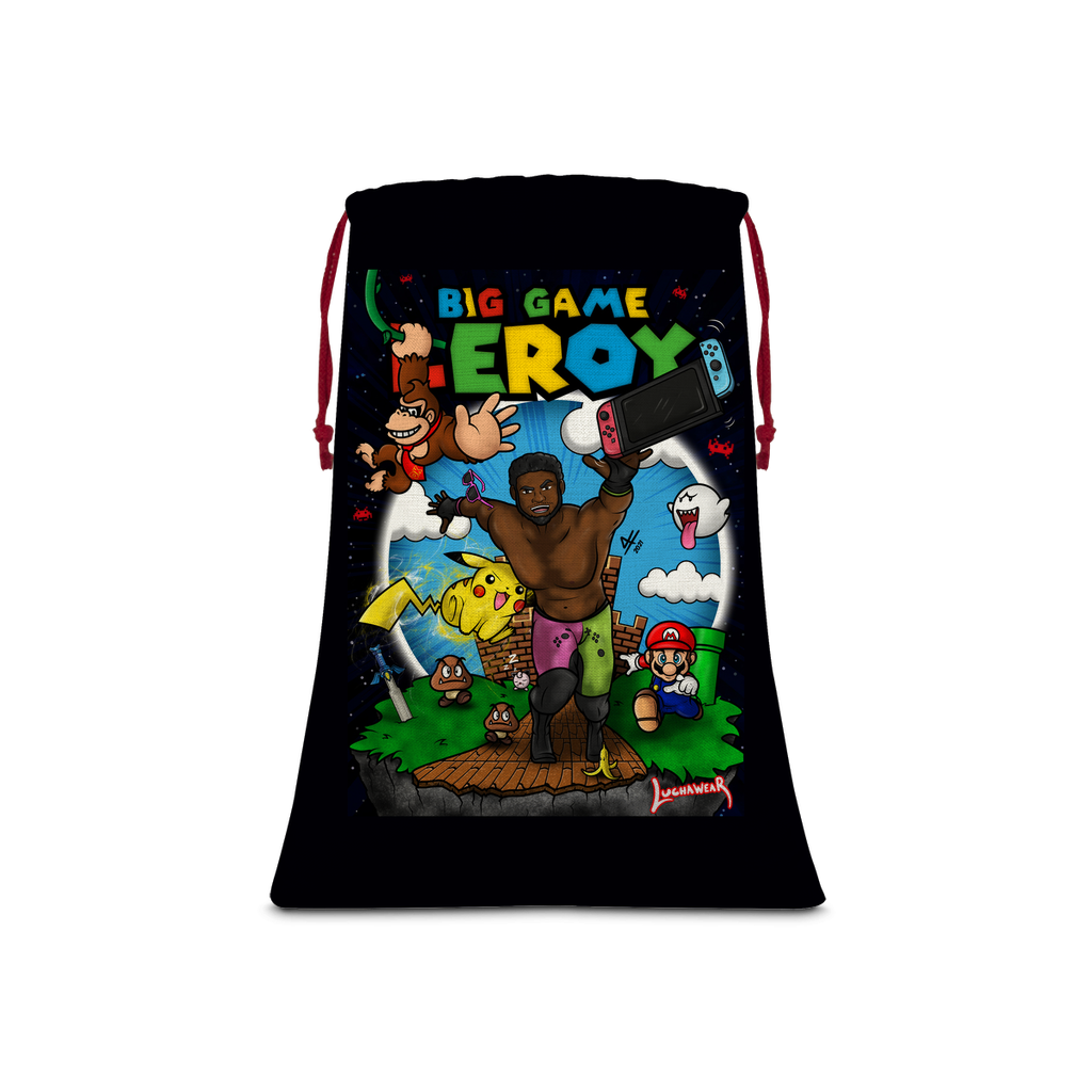 Get your game on! (USA) "Leroy Green" Drawstring Bag