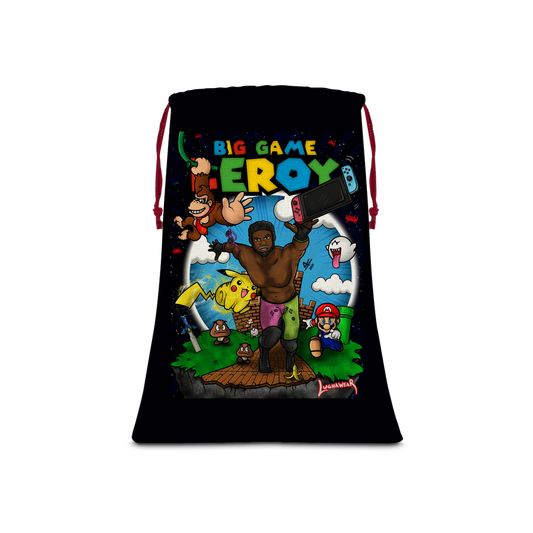 Get your game on! (USA) "Leroy Green" Drawstring Bag