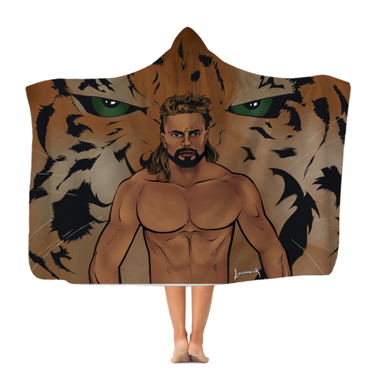 Brian Pillman Jr. (USA) "Tiger Power" Hooded Blanket