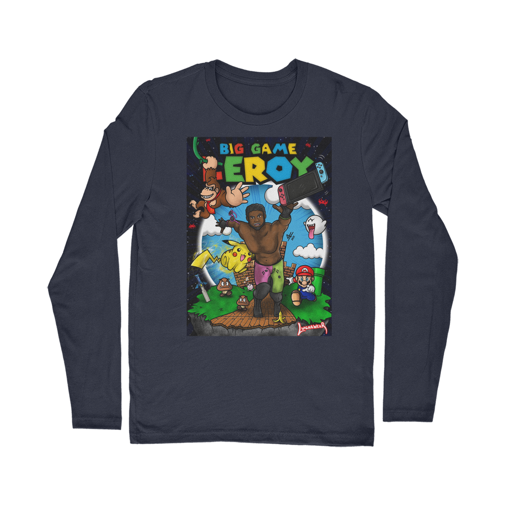 Get your game on! (USA) "Leroy Green" Unisex Long Sleeve Tee