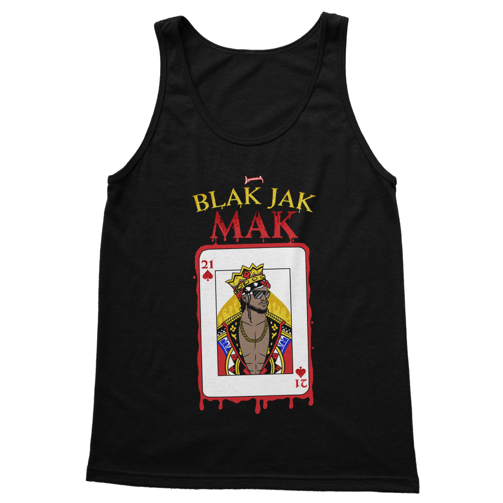 Blak Jak Mak (USA) "King" Classic Vest Top