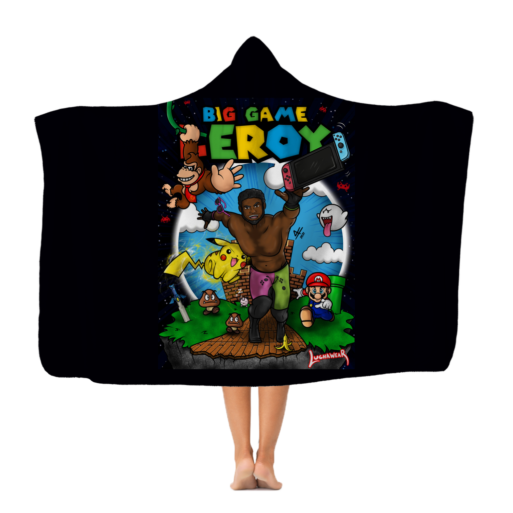 Get your game on! (USA) "Leroy Green" Hooded Blanket