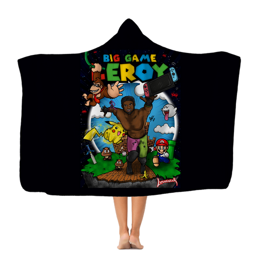 Get your game on! (USA) "Leroy Green" Hooded Blanket