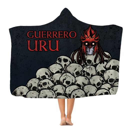 Guerrero Uru (BOL) "Skulls" Hooded Blanket
