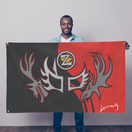 ZENSHI (USA/CHL) "Red and Black" Flag