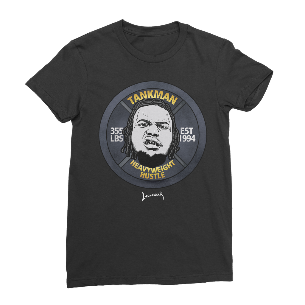 Calvin Tankman (USA) "Heavyweight Hustle" Women's Wear T-Shirt