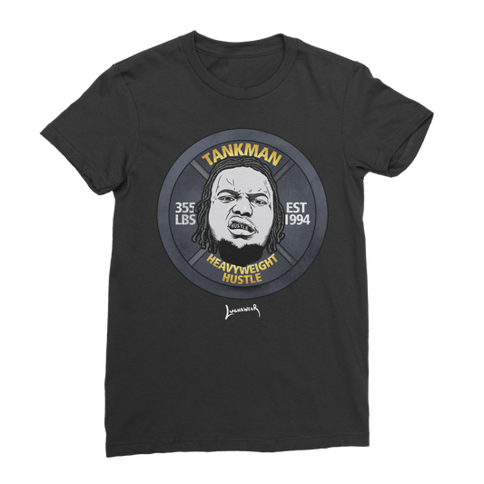 Calvin Tankman (USA) "Heavyweight Hustle" Women's Wear T-Shirt