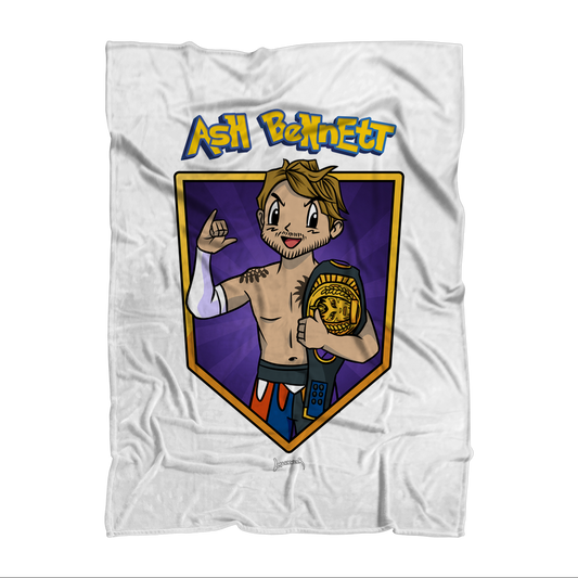 Ash Bennett (USA) "Champ" Throw Blanket