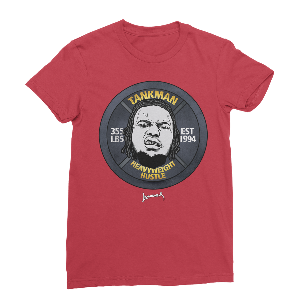 Calvin Tankman (USA) "Heavyweight Hustle" Women's Wear T-Shirt