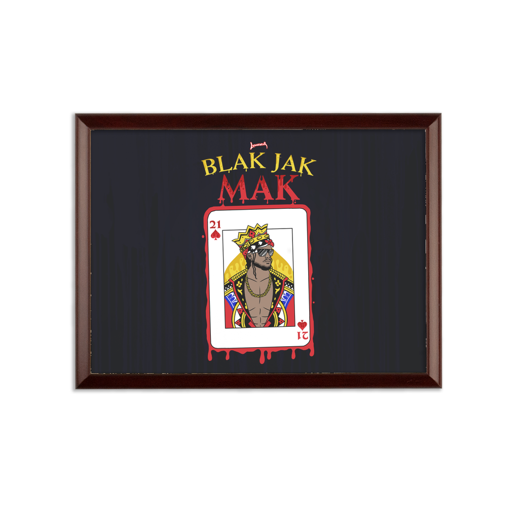 Blak Jak Mak (USA) "King" Wall Art Plaque