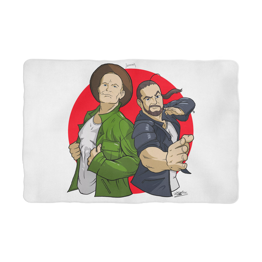Double Impact (USA) "Comic Attack"  Pet Blanket