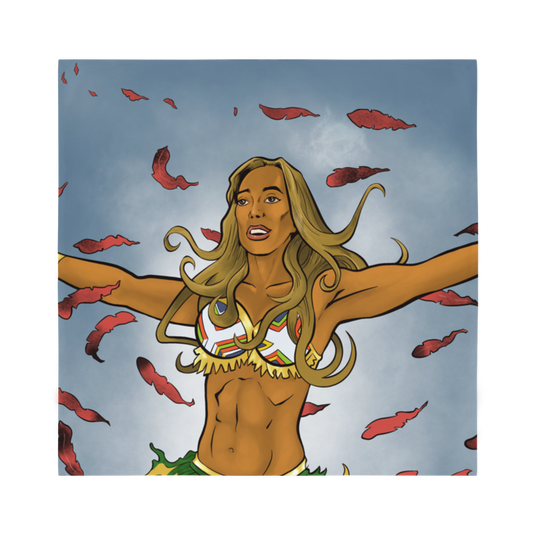 Karissa Rivera (USA) "Feathers" Bandana