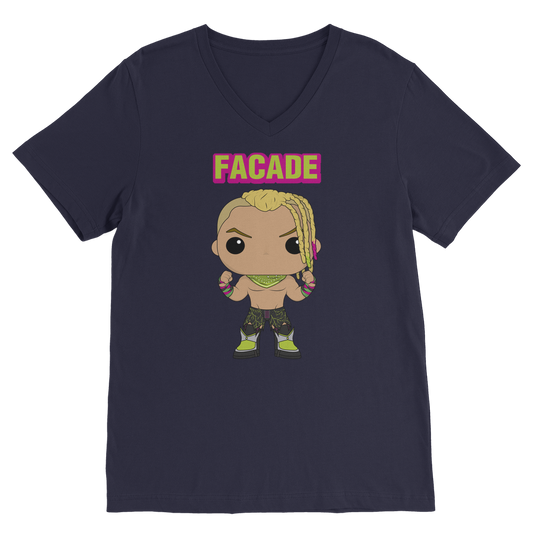 Facade (USA) "Lil Facade" V Neck Tee