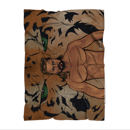 Brian Pillman Jr. (USA) "Tiger Power" Throw Blanket