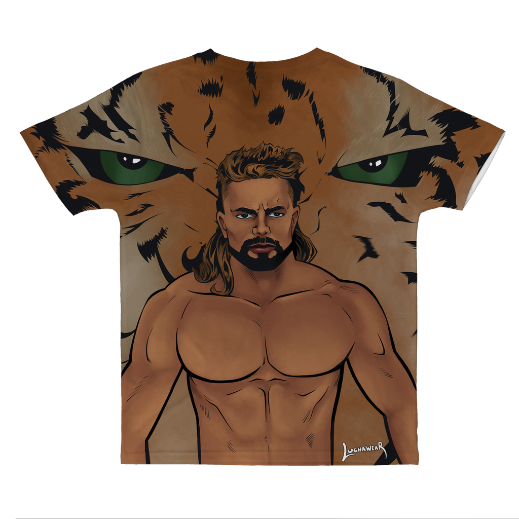 Brian Pillman Jr. (USA) "Tiger Power" Unisex Designer Tee