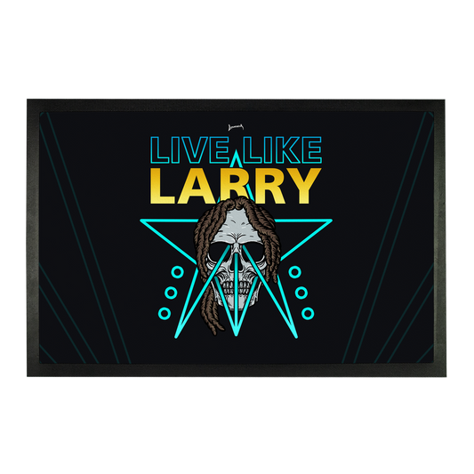 Larry Lazard (USA) "Live Like Larry" Doormat