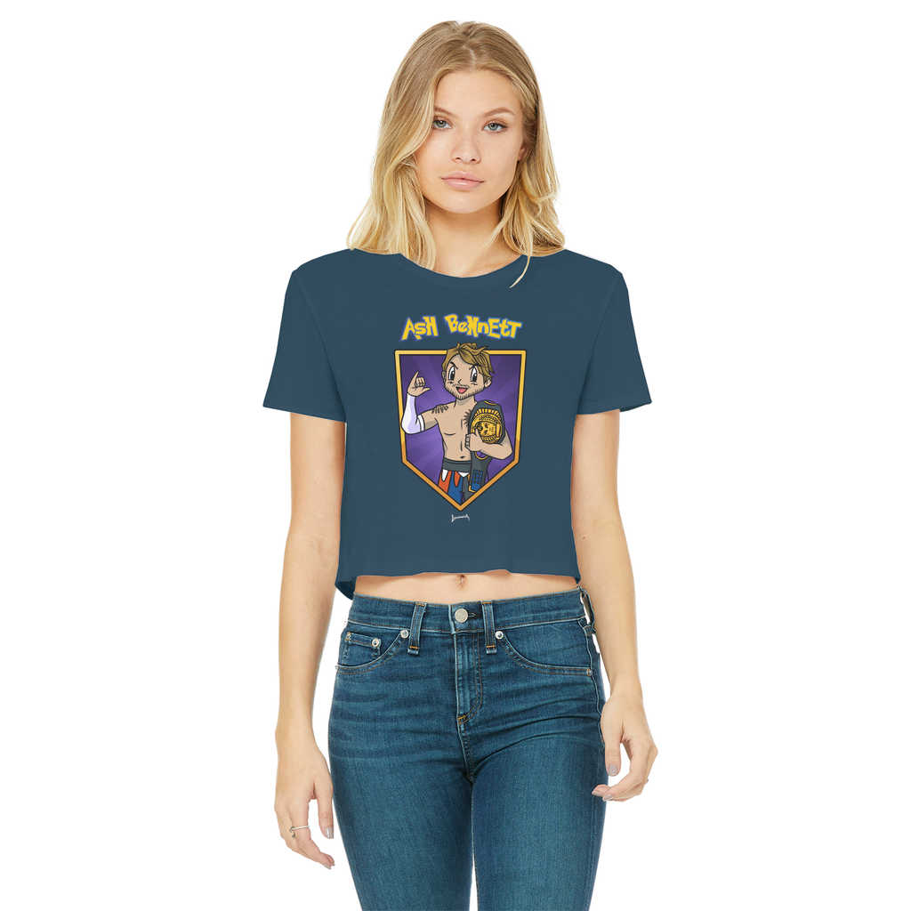 Ash Bennett (USA) "Champ" Women's Wear Crop Top