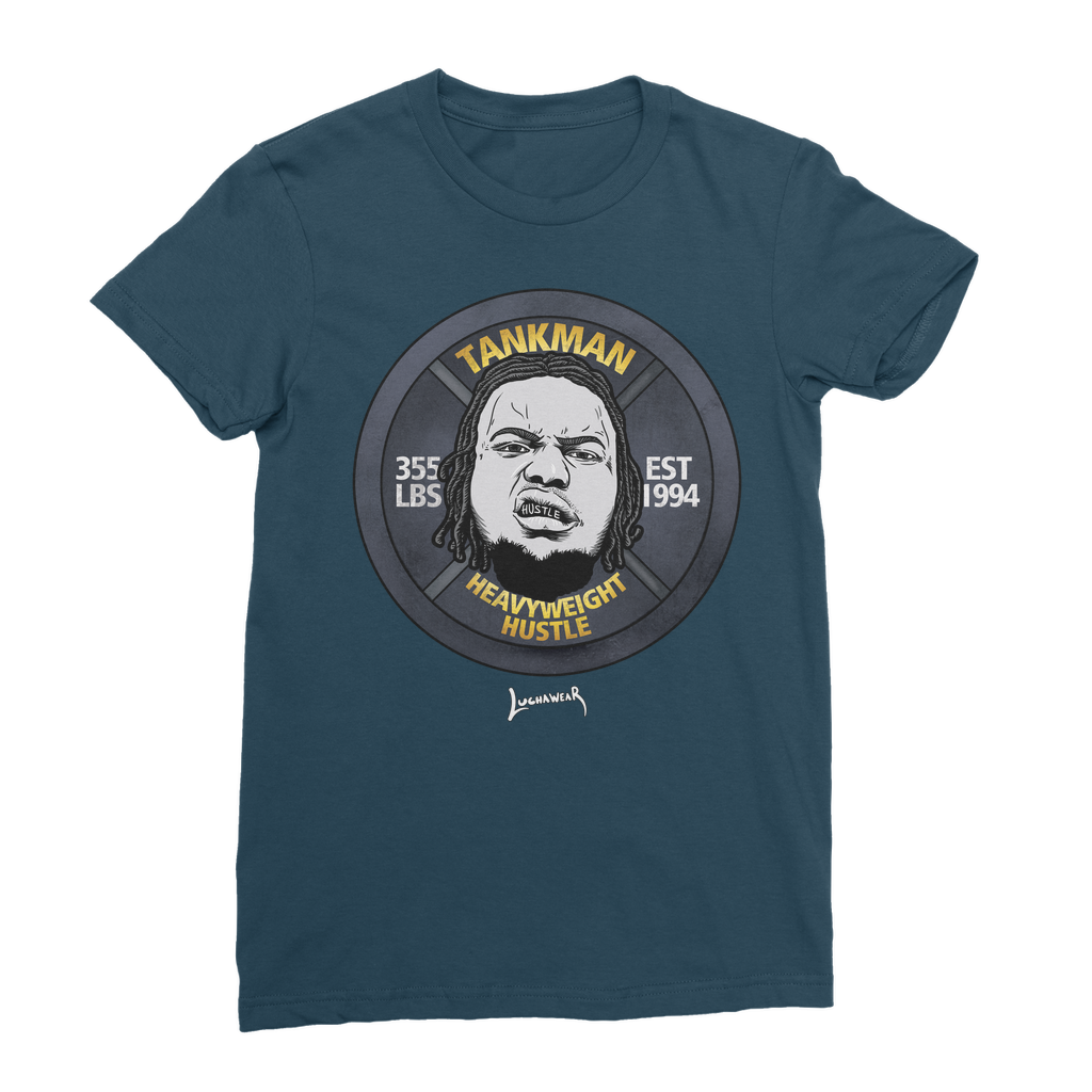 Calvin Tankman (USA) "Heavyweight Hustle" Women's Wear T-Shirt