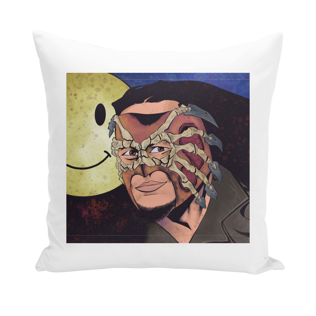 Smiley (USA) "Portrait" Throw Pillow
