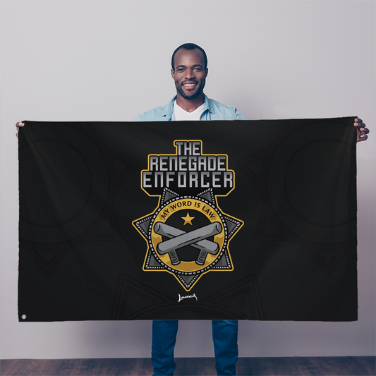 Renegade Enforcer (USA) "My Word is Law" Flag