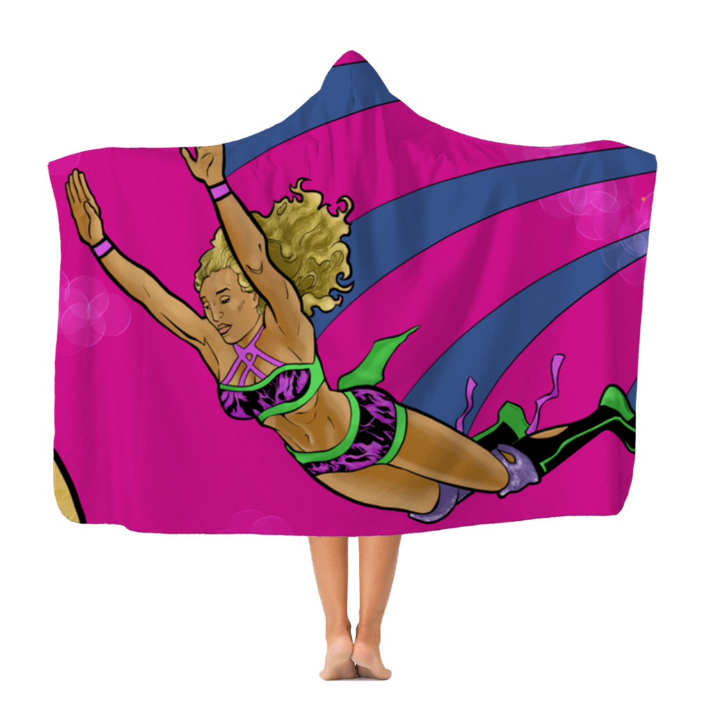 Dani Mo (USA) "High Flying" Hooded Blanket