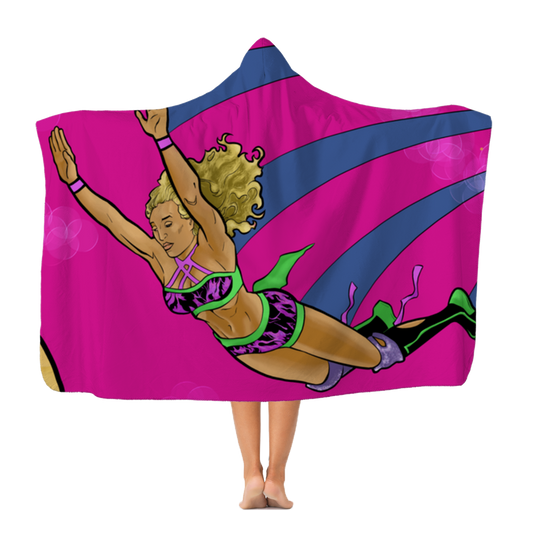 Dani Mo (USA) "High Flying" Hooded Blanket