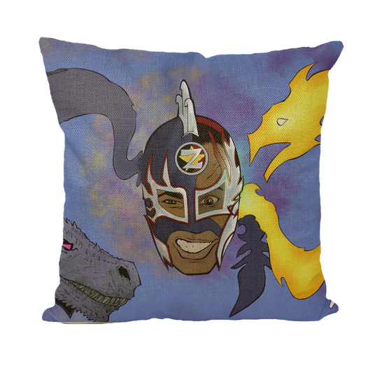 ZENSHI (USA/CHL) "Historia" Throw Pillow