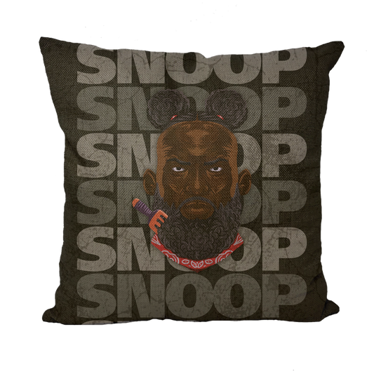 Snoop Strikes (USA) SNOOP Throw Pillow