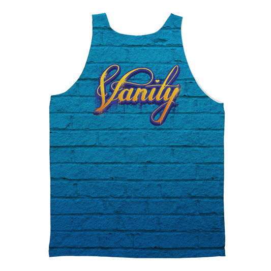 Vanity (USA) "Wall Glam" Unisex Tank Top