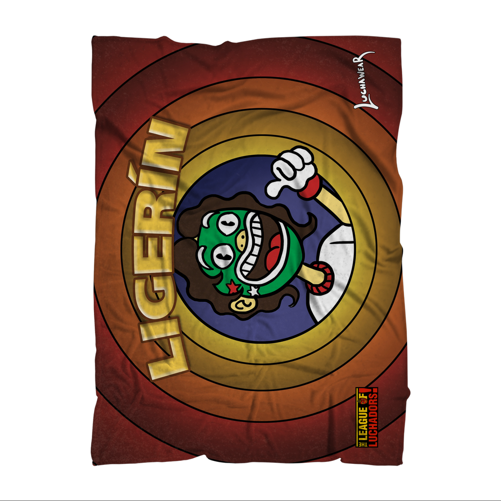 Ligerin (BOL) "Toon King" Throw Blanket