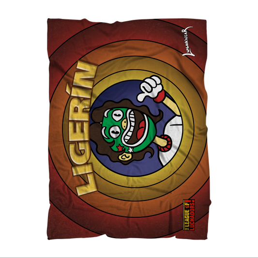 Ligerin (BOL) "Toon King" Throw Blanket