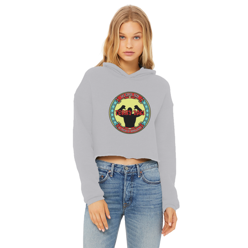 Terry Yaki (USA) "Da Real One" Women's Wear Crop Top Hoodie