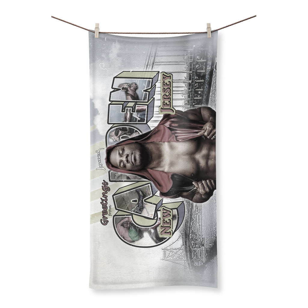 Desean Pratt (USA) "Greetings from Camden" Home and Beach Towel