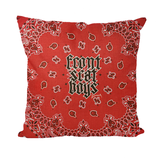 Jordan Oliver (USA) "Front Seat Boys" Throw Pillow