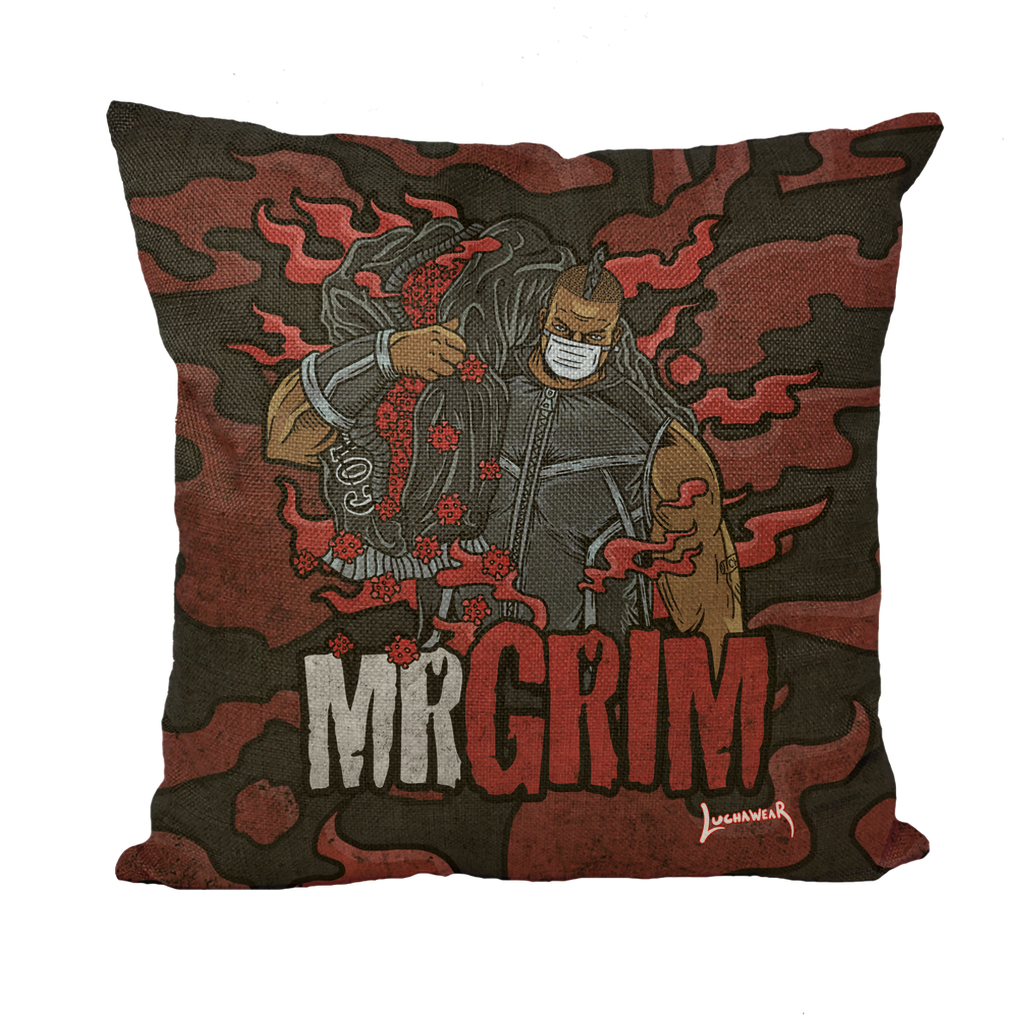 Mr Grim (USA) "Cov Killer" Throw Pillow