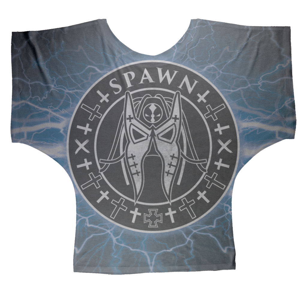 Spawn (BOL) "Evil Thunder" Women's Wear Batwing Top
