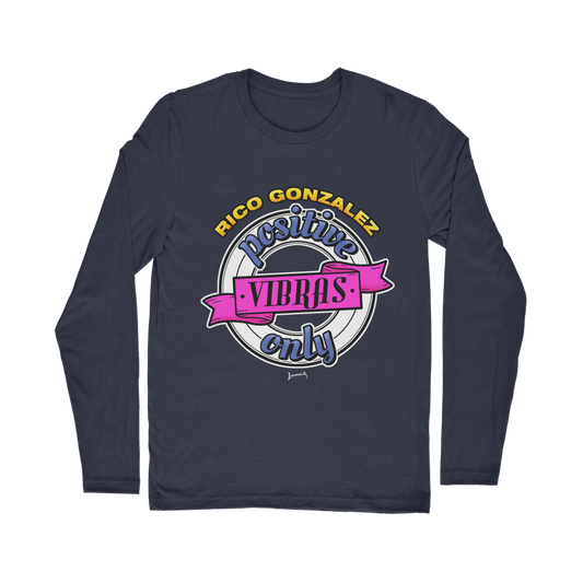 Rico Gonzalez (MEX) "Positive Vibras" Unisex Long Sleeve Tee