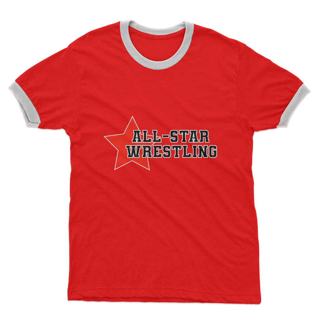 All Star (USA) "All Star Wrestling" Ringer Tee