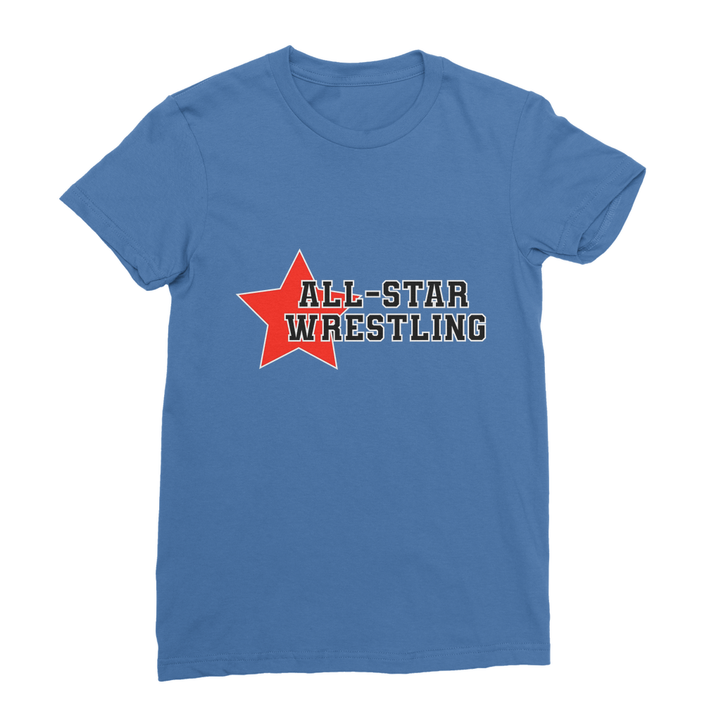 All Star (USA) "All Star Wrestling" Women's Wear T-Shirt