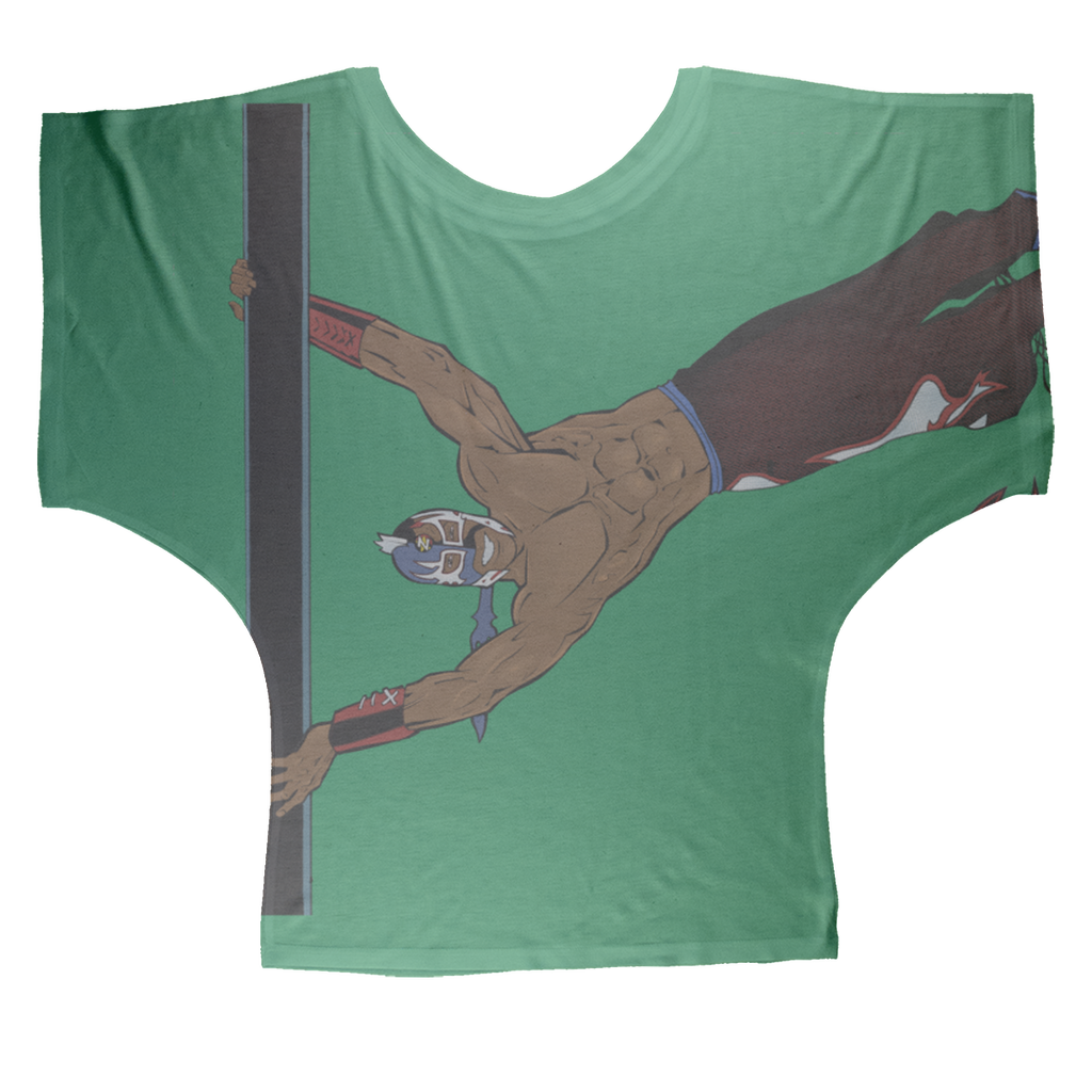 ZENSHI (USA/CHL) "Athlete" Women's Wear Batwing Top