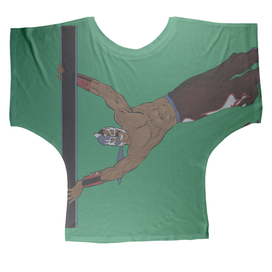 ZENSHI (USA/CHL) "Athlete" Women's Wear Batwing Top