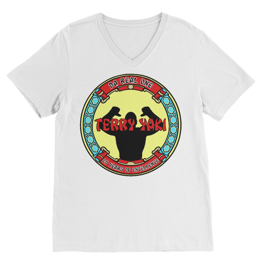 Terry Yaki (USA) "Da Real One" V Neck Tee