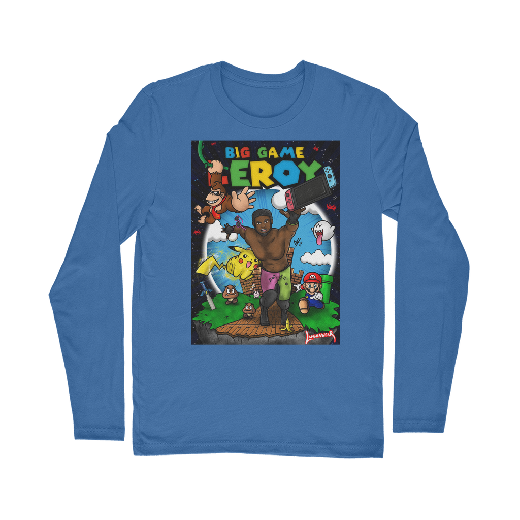 Get your game on! (USA) "Leroy Green" Unisex Long Sleeve Tee