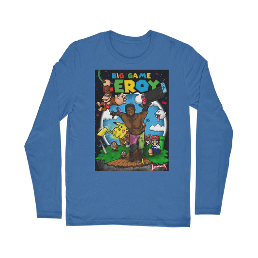 Get your game on! (USA) "Leroy Green" Unisex Long Sleeve Tee