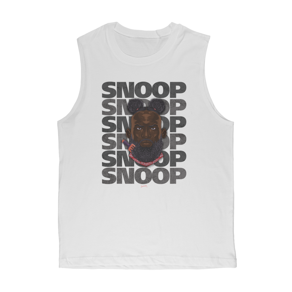 Snoop Strikes (USA) SNOOP Muscle Tank Top