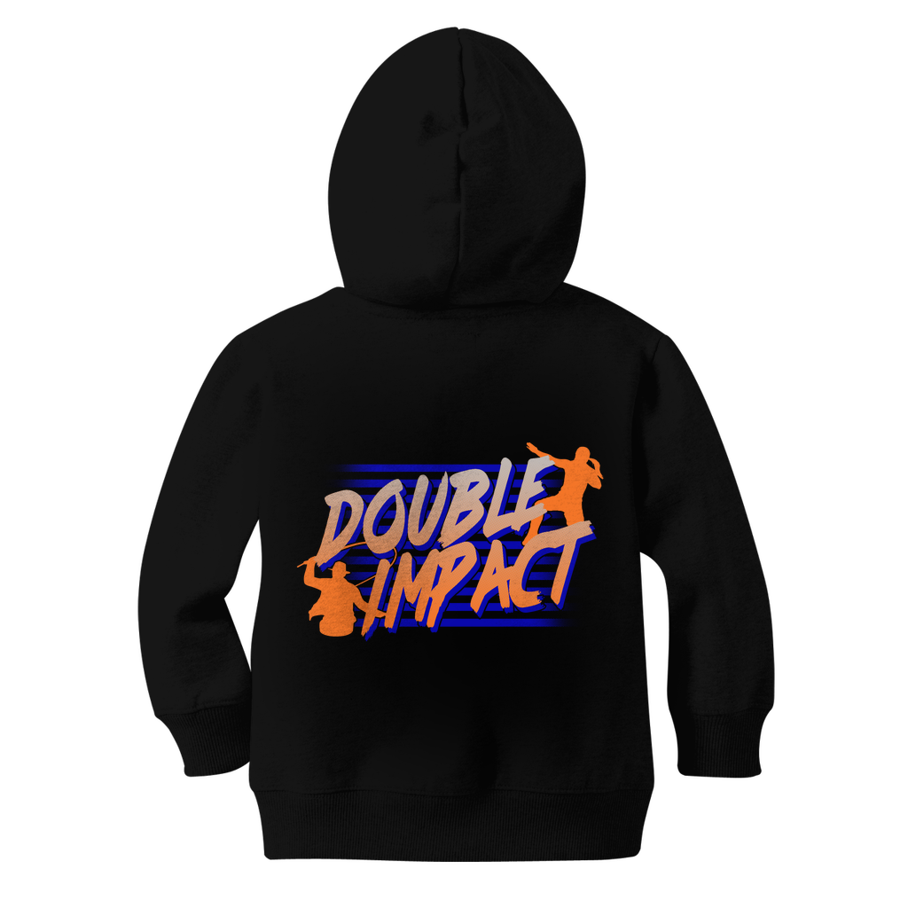Double Impact (USA) "Logo" Youthwear Zip Hoodie
